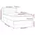 Vidaxl Box spring postelja z vzmetnico temno modra 100x200 cm žamet