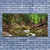 tulup.si Steklena slika Forest moss narava 140x70 cm 2 obešalnika