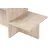 Hanah Home Klub sto Harmony, 80x40x40cm, Bež