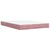 Boxspring krevet s madracem Ružičasta 140 x 200 cm Baršun