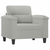 3-dijelni set sofa s jastucima svjetlosivi od mikrovlakana