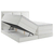 MID.YOU POSTELJA BOXSPRING 180 cm  x 200 cm , tekstil bela