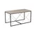 Hanah Home Set klub stolova Defne, Krem-crni