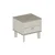 Hanah Home noćni ormarić Valento 20223, 50 cm, Moonstone / travertin