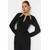Trendyol Milla ženska bluza TPRAW24BZ00053, crna