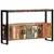 Vidaxl Komoda 120x30x75 cm trden predelan les
