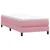Box spring krevet bez madracem ružičasti 80 x 220 cm baršunasti