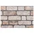 Zidne panele 10 pcs Svijetlosmeđa 100 x 50 cm EPS pjena