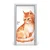 tulup.si Nalepka na vratih Red cat 95x205 cm