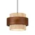 Luster na sajli SUSAN 1xGX53/15W/230V braon/bež