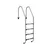 FF Merdevine Standard step 4 stepenika AISI 316 gumeni stepenik