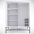 HANAH HOME Ormar Martin Surgulu 150 White