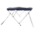 Tenda bimini s 3 luka i bočnim stijenkama 183x(154-167)x137 cm