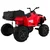 Quad na akumulator All-terrain 4 x 4 - crveni