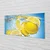 tulup.si Slika na steklu Lemon v vodi 100x50 cm 2 obešalnika