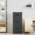 Kabinet za datoteke s ladicama Crna 45,5 x 42 x 106,5 cm