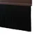 Držač četke za vrata 2 pcs Smeđa 100 cm Aluminijski legura