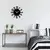 Wallity Zidni sat 48x48cm Crni