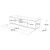 Hanah Home Set TV komoda i klub sto FR17-AA, Antracit