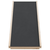 Rampa za pse siva 100 x 40 cm od masivne jelovine