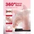 SuperLove Vibrating Strap-on Set Triple Dildos with Remote Skin