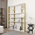Hanah Home Polica 120x160x29,6cm Belo-Zlatna