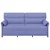 Sofa 100% poliester, metalna konstrukcija, MDF, Šperploča
