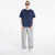 Majice Rhude Classique Raglan Tee Navy/ Yellow XL