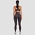 GymBeam Aura Sports Bra Tee Brown