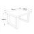 Hanah Home Kancelarijski set Orah