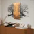 Murmure des Feuilles -1 BlackWalnut Decorative Wooden Wall Accessory