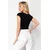 Trendyol Milla Ženska bluza, Crna