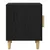 Noćni ormar 2 pcs Crni hrast 40 x 40 x 50 cm Konstruirano drvo