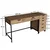 Hanah Home Radni sto Atlas 1600-59, 160x77,4x55 cm, Boje hrasta