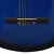 vidaXL Klasična gitara za početnike s torbom plava 3/4 36 