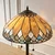 Endon 112183 - Stona lampa Tiffany BROOKLYN, 2x E14/10W/230V, prečnika 40 cm