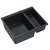 granitni umivalnik Logan 150 Black