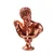Aberto Design Dekorativna figura Yak-042, 34x50x24 cm