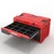 Predalni modul QBRICK SYSTEM ONE Drawer 2 Plus Toolbox 2.0 Red Ultra HD Custom 65570