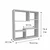 Hanah Home zidna polica Myra09, 70,8 cm, bela