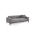 Atelier del Sofa Trosed na razvlačenje Athena 92x76x225cm Svetlosivi
