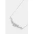 Guess Srebrna ogrlica s cirkoni Jardin JSBN04465JWRHT/U