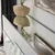 Hanah Home Komoda Milan 180x80x40cm Belo-Zlatna