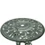 3-dijelni bistro set od lijevanog aluminija zeleni