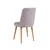 Hanah Home Set Trpezarijski sto, 2 trpezarijske stolice i klupa Vina 0701 3, Svetlosivi