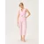 Sinsay - Elegantne pantalone sa faltama - pastelno roze