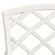 3-dijelni bistro set od lijevanog aluminija bijeli