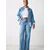 Next Prehodna jakna moder denim