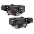 OEM Kristalni farovi Angel Eyes Seat Leon / Toledo (99-04), Hrom