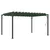 Gazebo s krovom s roletnom 3 x 4 x 2,14 m Zelena